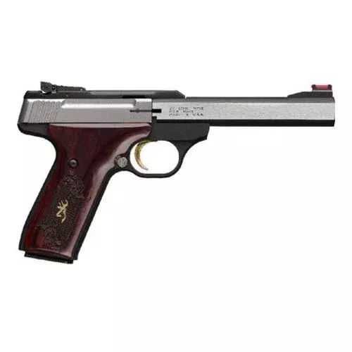 051543490 Browning Buck Mark Medallion 22LR Rimfire Pistol with Rosewood Grips
