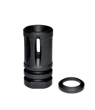 1/2×28 A2 Flash Hider .223/5.56 Bird Cage Style Steel Black