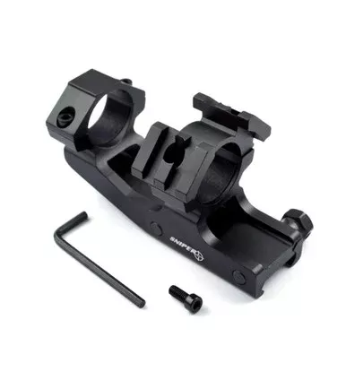 1″ High Profile Cantilever Scope Mount with Dual 45 Degree Top Mini Rail Mounts