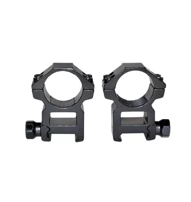 1″ High Profile Scope Rings for Picatinny Rail