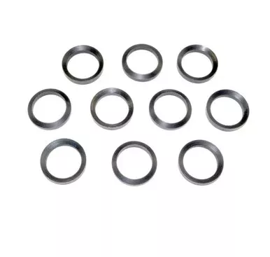 10 Piece Crush Washer Set AR-10 308 5/8″x24 – Black Steel