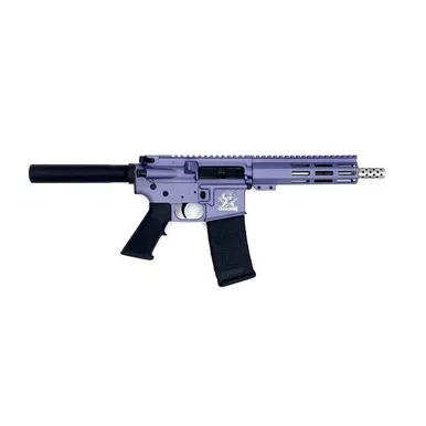 10 Ring AR-15 Pistol .223 Wylde 7.5" Barrel 30+1 Round Wild Orchid