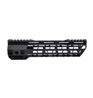 10″ Super Light Free Float M-LOK Handguard with Partial Top Rail 223/5.56