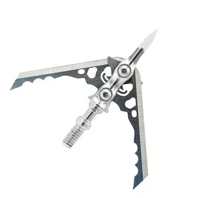 100 Grain Hypodermic 2-Blade Mechanical Broadheads, Pack of 3