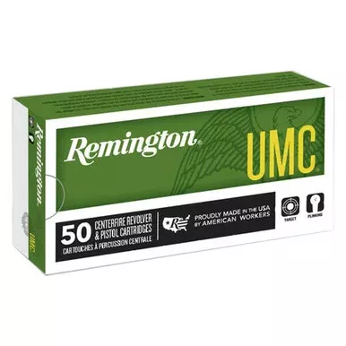 10MM Auto 180 Grain UMC Full Metal Jacket Handgun Ammunition, Box of 50