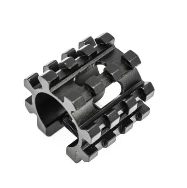 12 Gauge 1″ Shotgun Mag Tube Tri Rail Weaver/Picatinny Mount