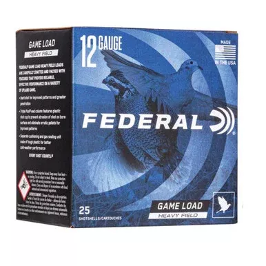 12 Gauge 2 3/4″ 1 1/8oz 1255FPS Heavy Field Upland Game Load, Case of 250