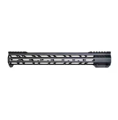 15″ M-LOK Free Float Handguard with Integrated Hand Stop for 223/5.56 Uppers