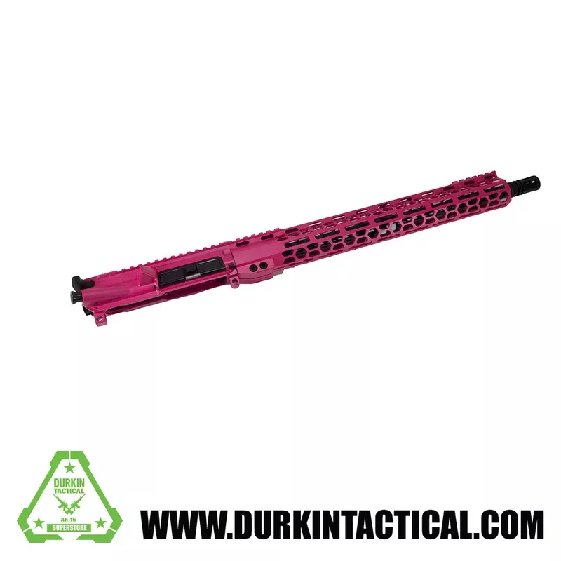 16″ 7.62×39 Sig Pink Complete Upper with a 15″ Sig Pink Handguard