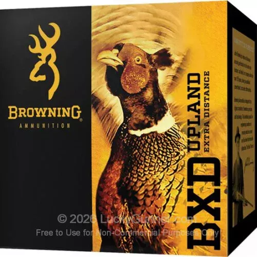 16 Gauge – 2-3/4″ 1-1/8oz. #6 Shot – Browning BXD Upland – 25 Rounds