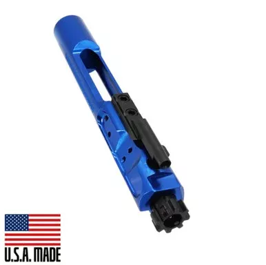 .223/5.56 Polished Aluminum Lightweight Competition Bolt Carrier Group – Blue