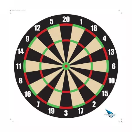 25 Avalon dartboard-style reinforced paper targets