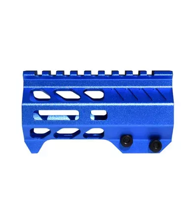 4.2″ M-LOK Handguard with Integrated Hand Stop for 223/5.56 Uppers – Blue