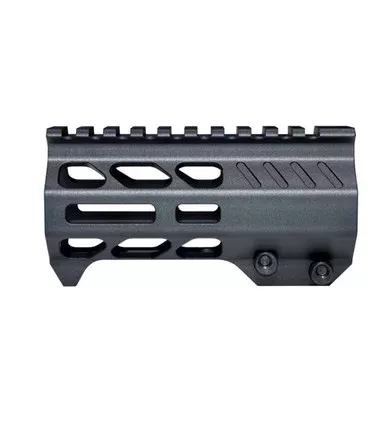 4.5″ M-LOK Free Float Handguard with Integrated Hand Stop for 223/5.56 Uppers