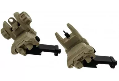 45 DEGREE POLYMER POP-UP SIGHTS – TAN