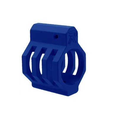 .750 Low Profile Steel Gas Block Caged with Roll Pins & Wrench – Cerakote Blue Flame