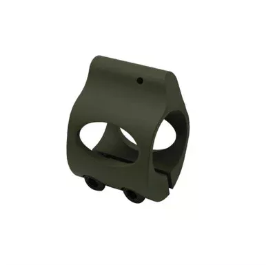 .750 Low Profile Steel Gas Block with CLAMP-ON – Cerakote ODG