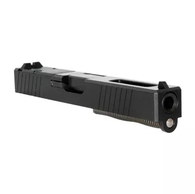 9MM COMPLETE SLIDE KIT ‘PN BLACK’ GLOCK 17 COMPATIBLE – FOR G17