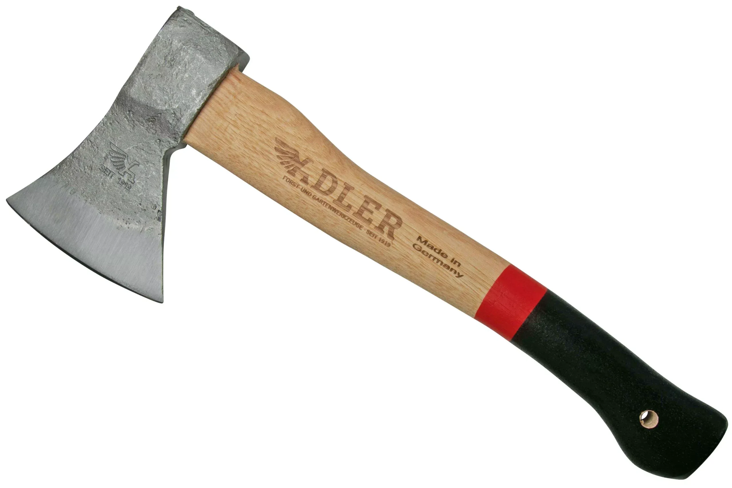Adler Rheinland Hatchet, red-black, hand axe