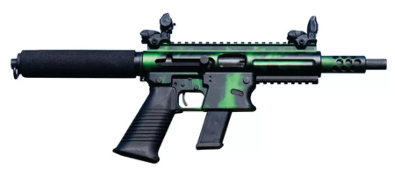 Aero Survival Pistol 9mm 6.5″ Barrel Tiger Green 15rd