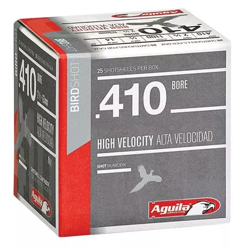Aguila 1CHB4138 Sub-Gauge410 Gauge 2.50″ 1/2 oz 8 Shot 25 Bx/ 20 Cs