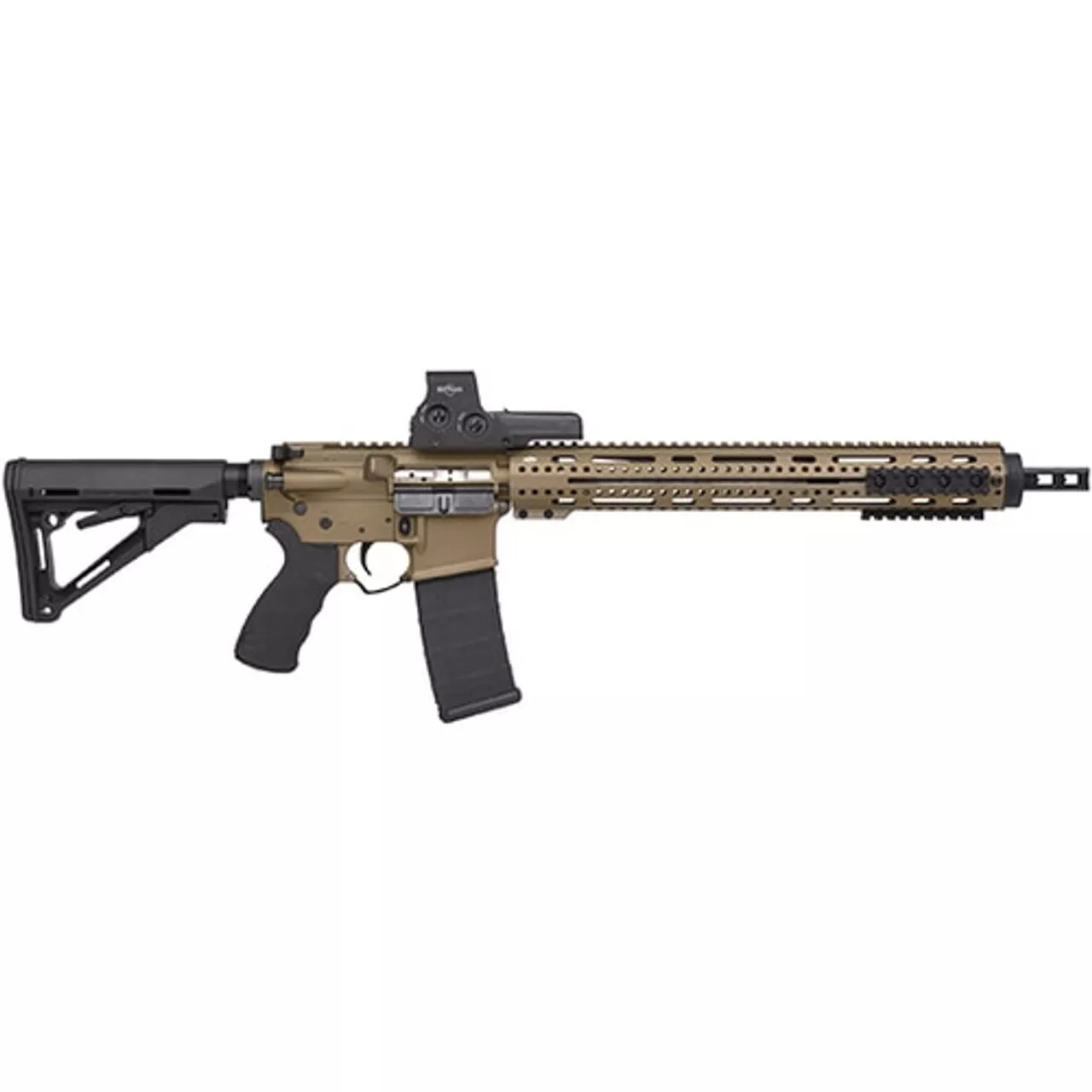 Alex ProAR-15 Package5.56/ 223WYLDE 16″ SS BARREL, 512 EOTECH BURNT BRONZE