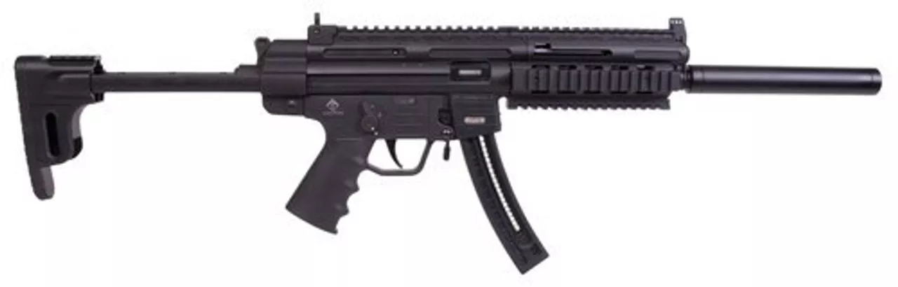 American Tactical, GSG-16, Semi-automatic, 22 LR, 16.25″ Barrel, Black, Synthetic, 22Rd