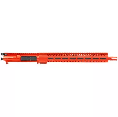AR-15 5.56 NATO 16″ CARBINE UPPER ASSEMBLY WITH 15″ M-LOK SUPER SLIM FREE FLOAT HANDGUARD – CERAKOTE ROBINS EGG