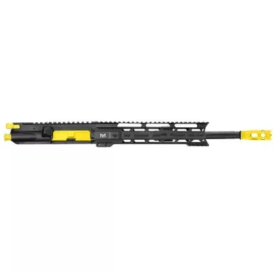 AR-15 5.56 NATO 16″ CARBINE UPPER WITH 10″ M LOK HANDGUARD – CERAKOTE LEMON ZEST