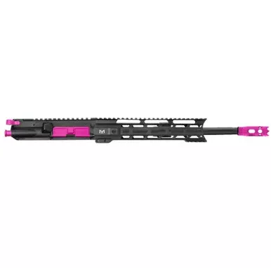 AR-15 5.56 NATO 16″ CARBINE UPPER WITH 10″ M LOK HANDGUARD – CERAKOTE PINK