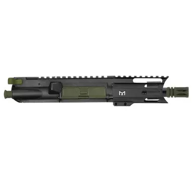 AR-15 5.56 NATO 5” PISTOL – FORGED UPPER WITH 4” HANDGUARD OD GREEN