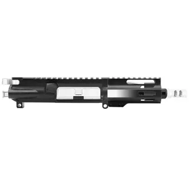 AR-15 5.56 NATO 5” PISTOL UPPER – FORGED UPPER WITH 4” HANDGUARD – CERAKOTE GRADIENT WHITE