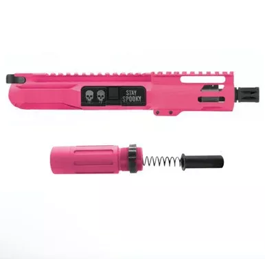 AR-15 5.56 NATO SPOOKY 5” PISTOL UPPER – FORGED UPPER WITH 3.5 SHORT BUFFER SYSTEM – CERAKOTE BRONZE