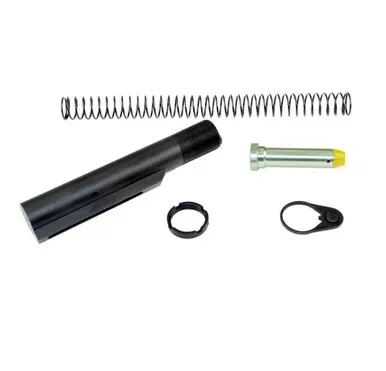 AR-15 6 Position Aluminum Buffer Tube Kit, Mil Spec