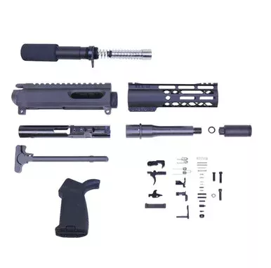 AR-15 9mm Cal Complete Pistol Kit – Air Lite M-LOK Handguard