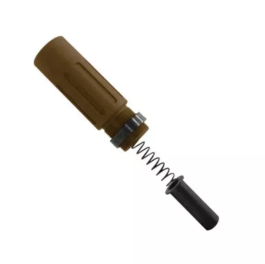 AR-15 Complete Compact Short Buffer Tube Kit 3.5” Cerakote – Burnt Bronze