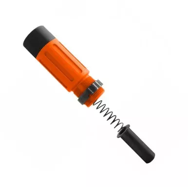 AR-15 Complete Compact Short Buffer Tube Kit 3.5” Cerakote – Orange W/ Black Cap