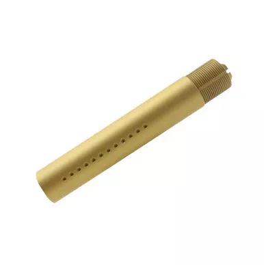 AR-15 Custom Made Pistol Buffer Tube – Cerakote Gold