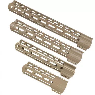 AR-15 M-Lok Super Slim Light Free Float Handguard MADE IN USA FDE Options Available