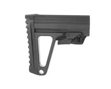 AR-15 Skeletonized Aluminum Defender L2 Micro Stock – Black