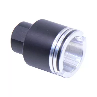 AR-15 Stubby Slim Compact Flash Can – Machined Finish