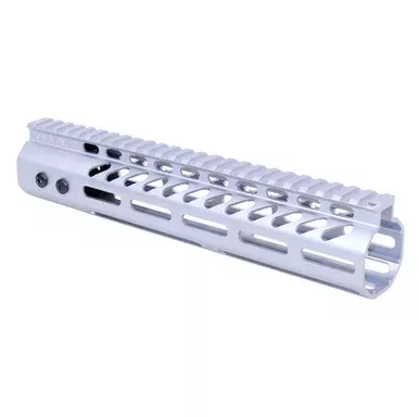 AR .308 10″ Ultra Lightweight M-LOK System Free Floating Handguard With Monolithic Top Rail – Anodized Purple