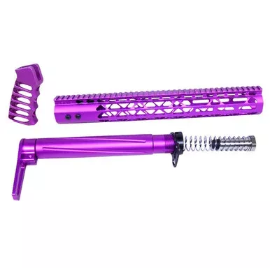 AR .308 AIR Lite Series Complete Furniture Set – Anodized Purple