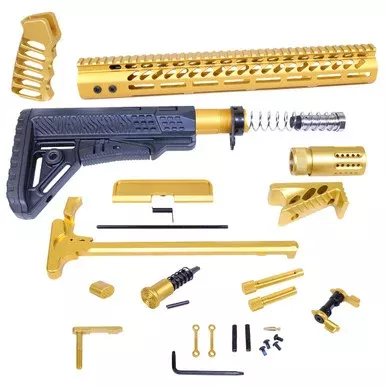 AR .308 Ultimate Rifle Kit – Anodized Gold