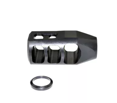 AR 45 37/64″x28 Muzzle Brake for 45 ACP & 1911 FN SIG