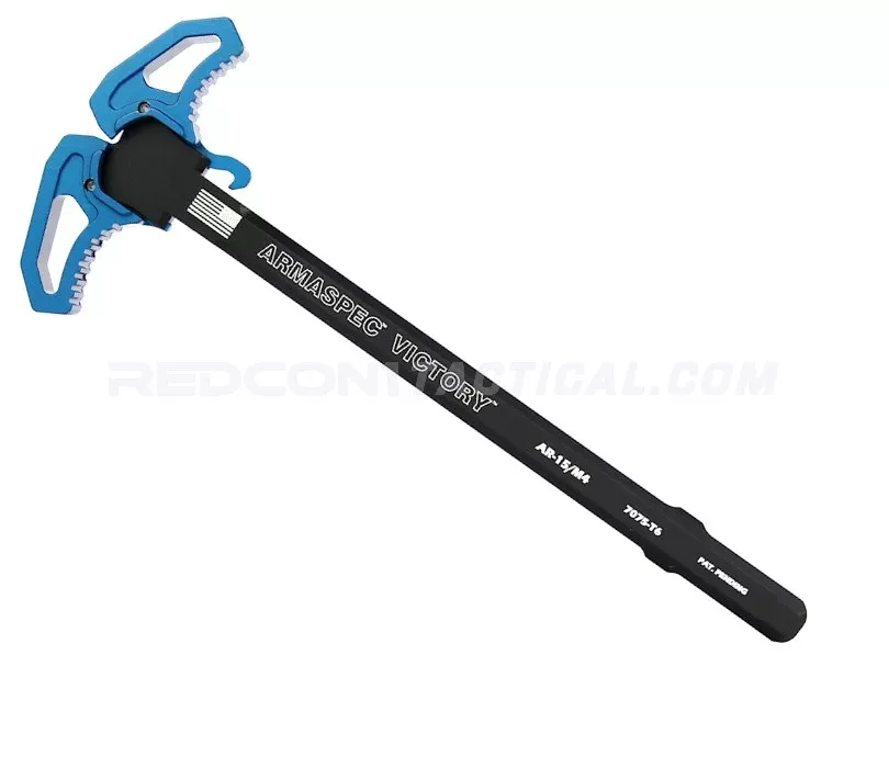 Armaspec AR-15 Victory Charging Handle – Blue