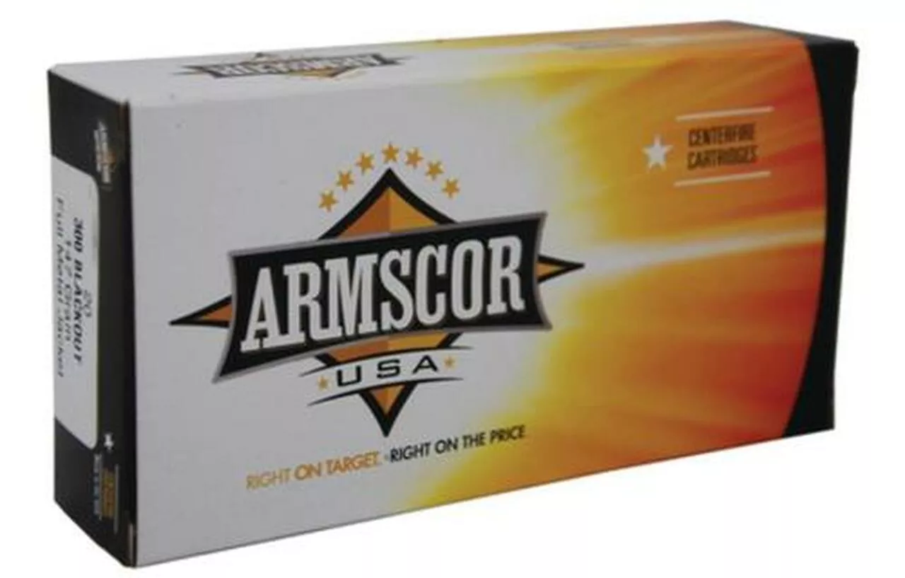 Armscor .300 AAC Blackout 208gr, Hornady A-Max, 20rd Box
