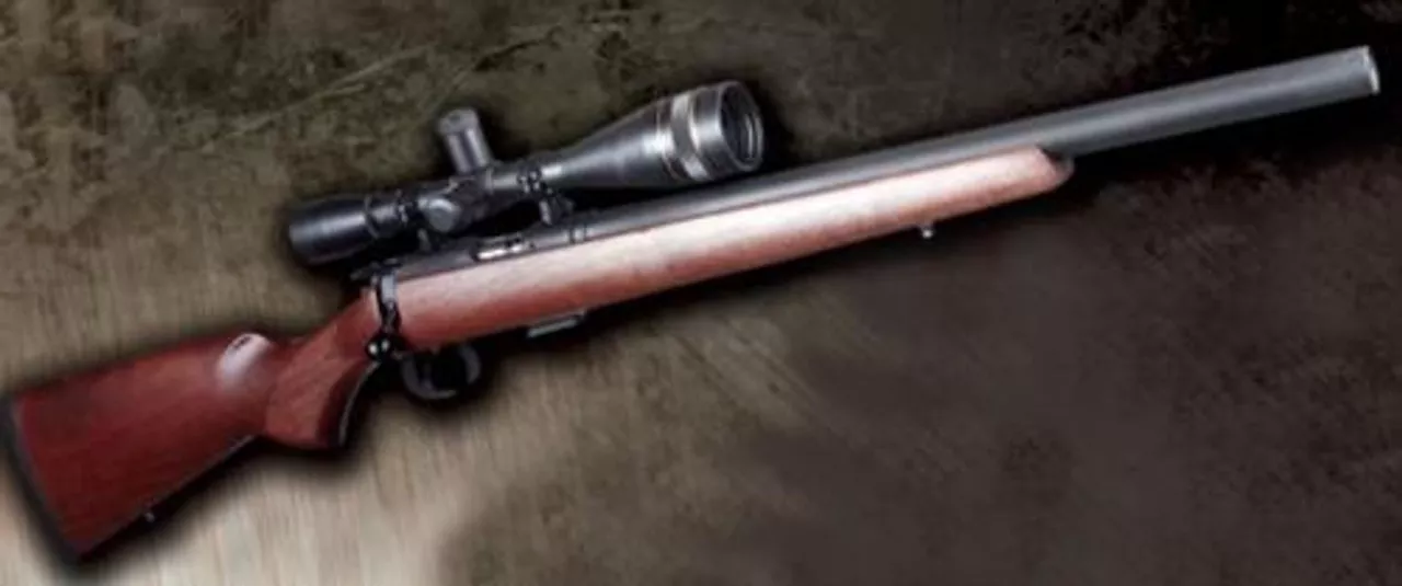 AWC 77/22 Ultra II Blued Walnut Stock