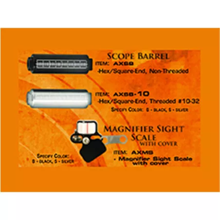 Axcel 10/32 scope threaded barrel
