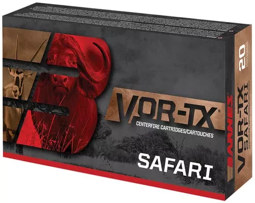 Barnes VOR-TX Safari Rifle .458 Lott 500 gr TSX FB 2210 fps – 20/box